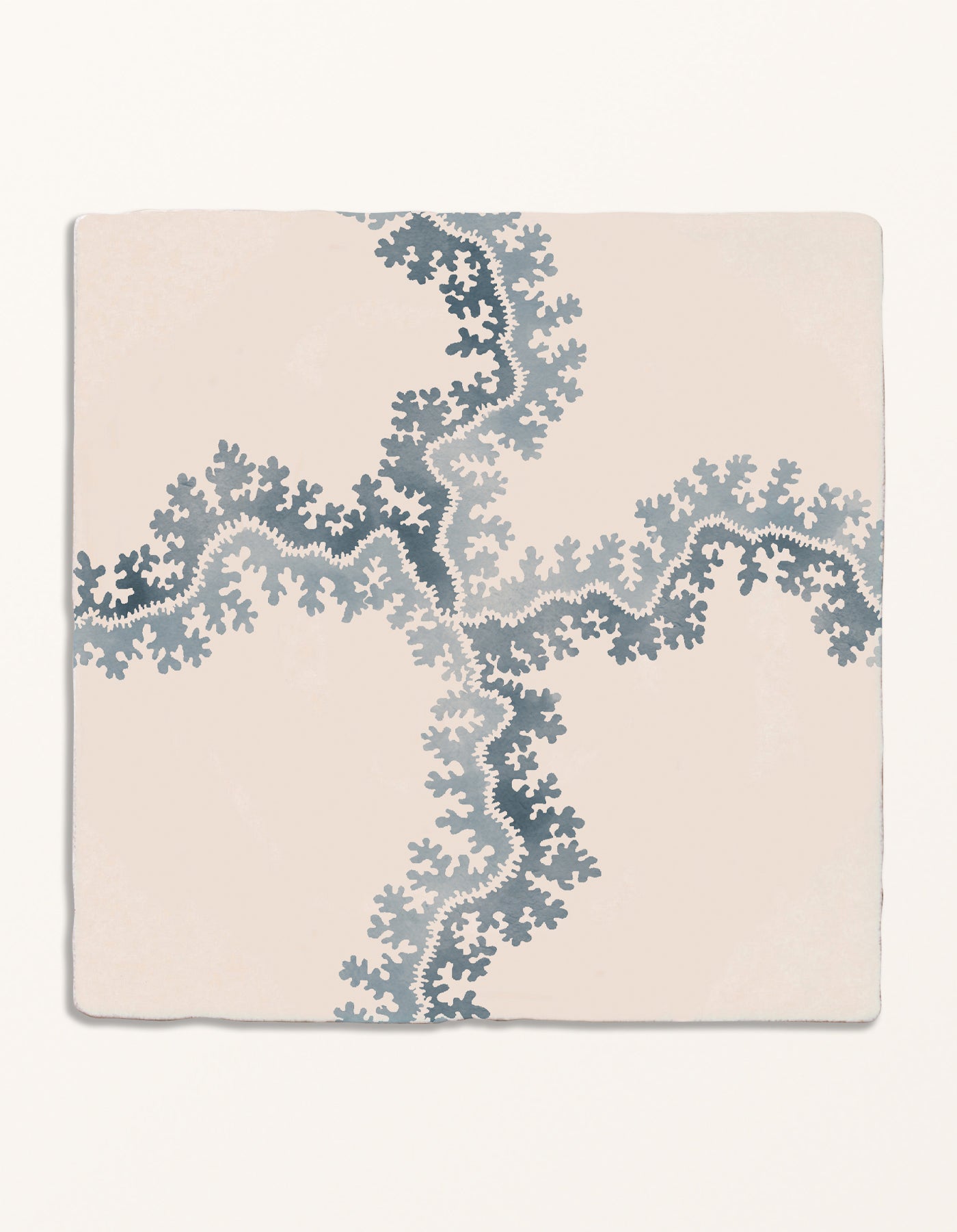 STUDIO Sanderson - Oxbow Check Pottery Blue Pattern