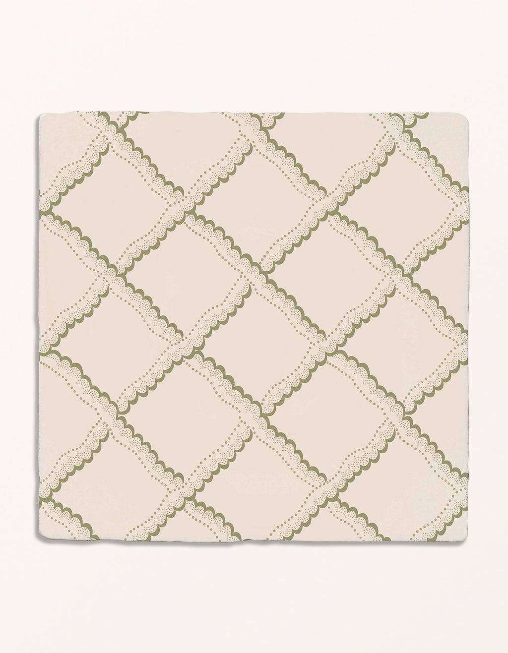 STUDIO Sanderson - Rye Olive Pattern