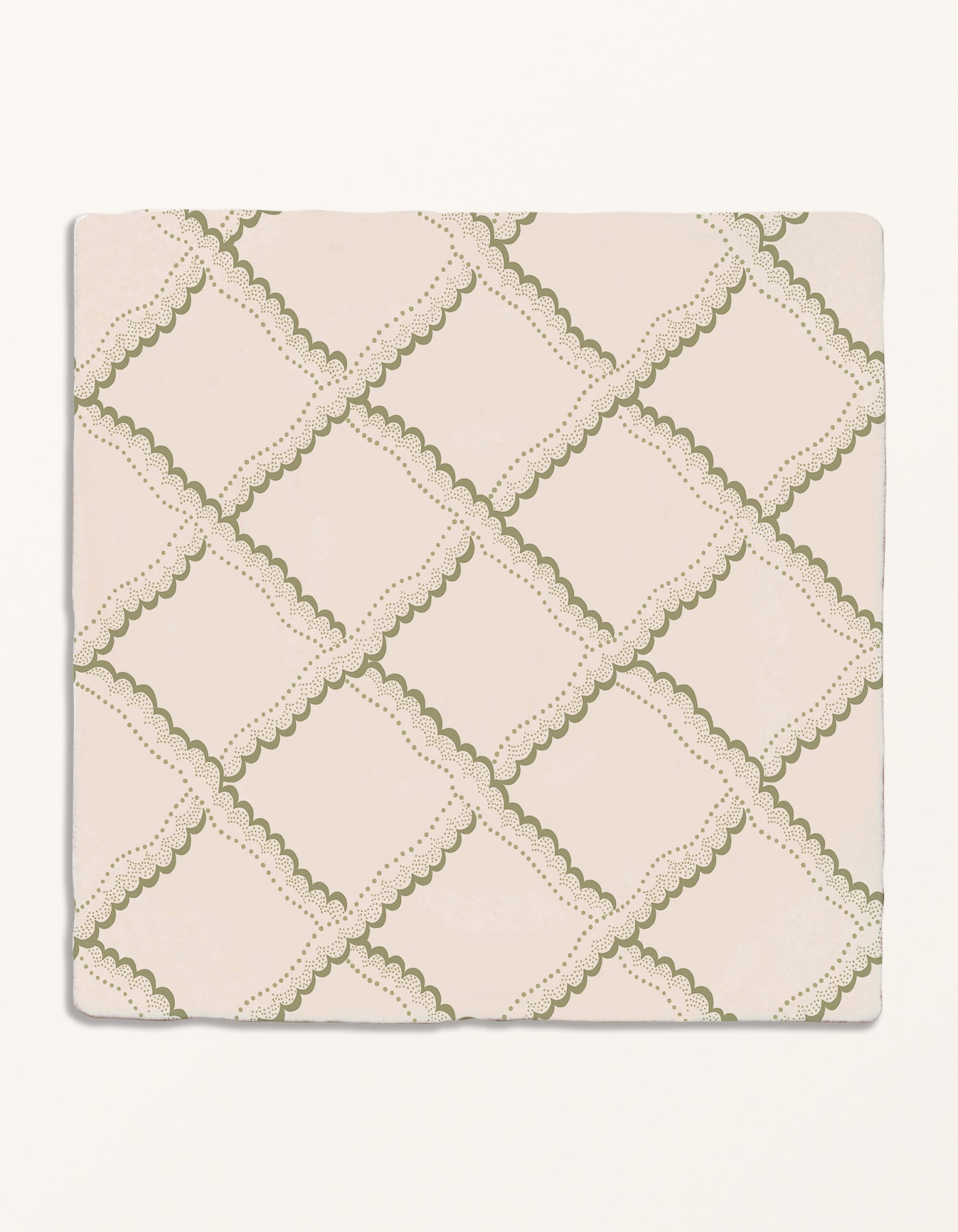 STUDIO Sanderson - Rye Olive Pattern