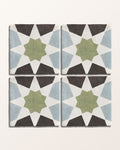 STUDIO Souk Green Star Ceramic