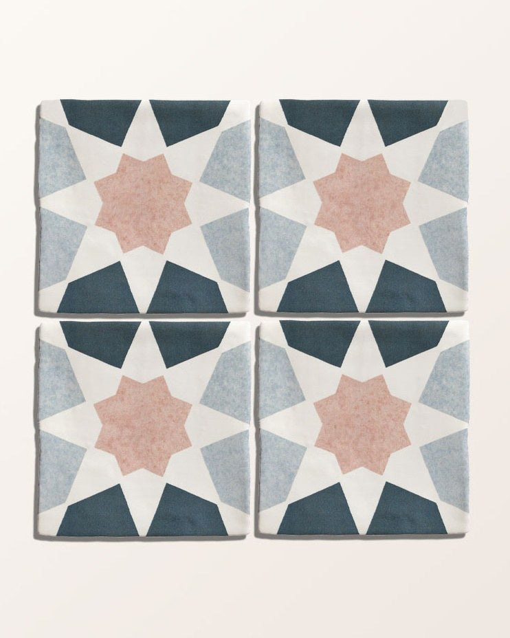 STUDIO Souk Pink Star Ceramic