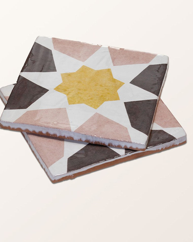 STUDIO Souk Yellow Star Ceramic