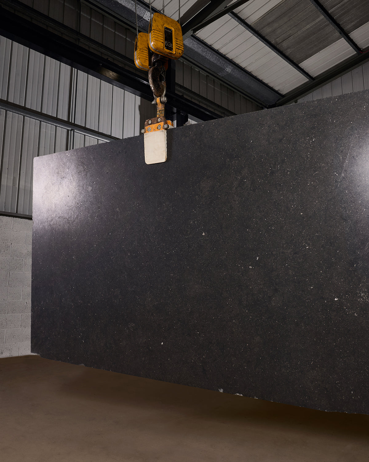 Tora Blue Honed Limestone Slab