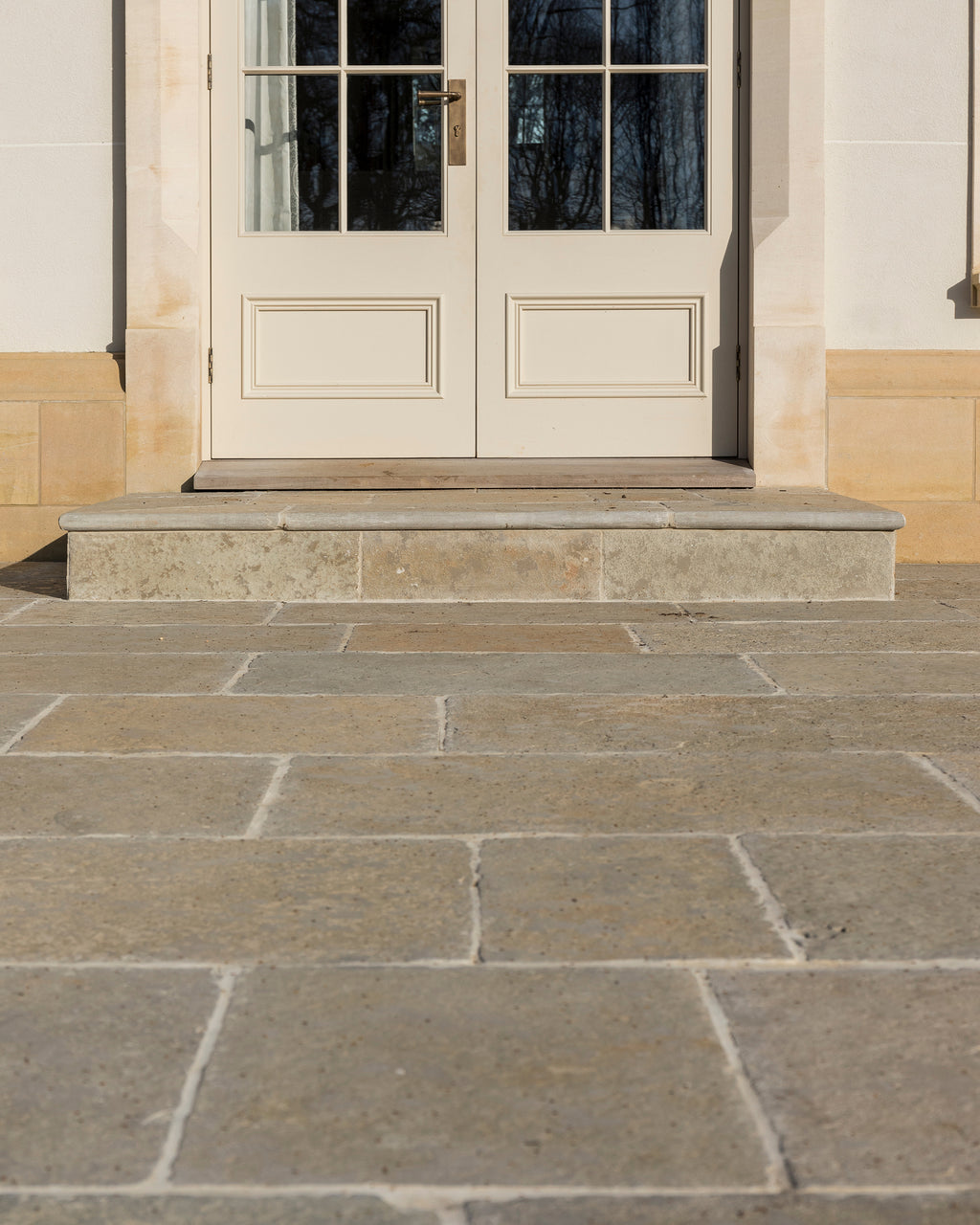 Trusloe Limestone Paving Seasoned Finish