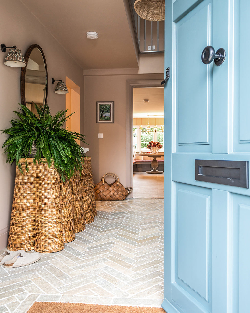Trusloe Limestone Seasoned Parquet