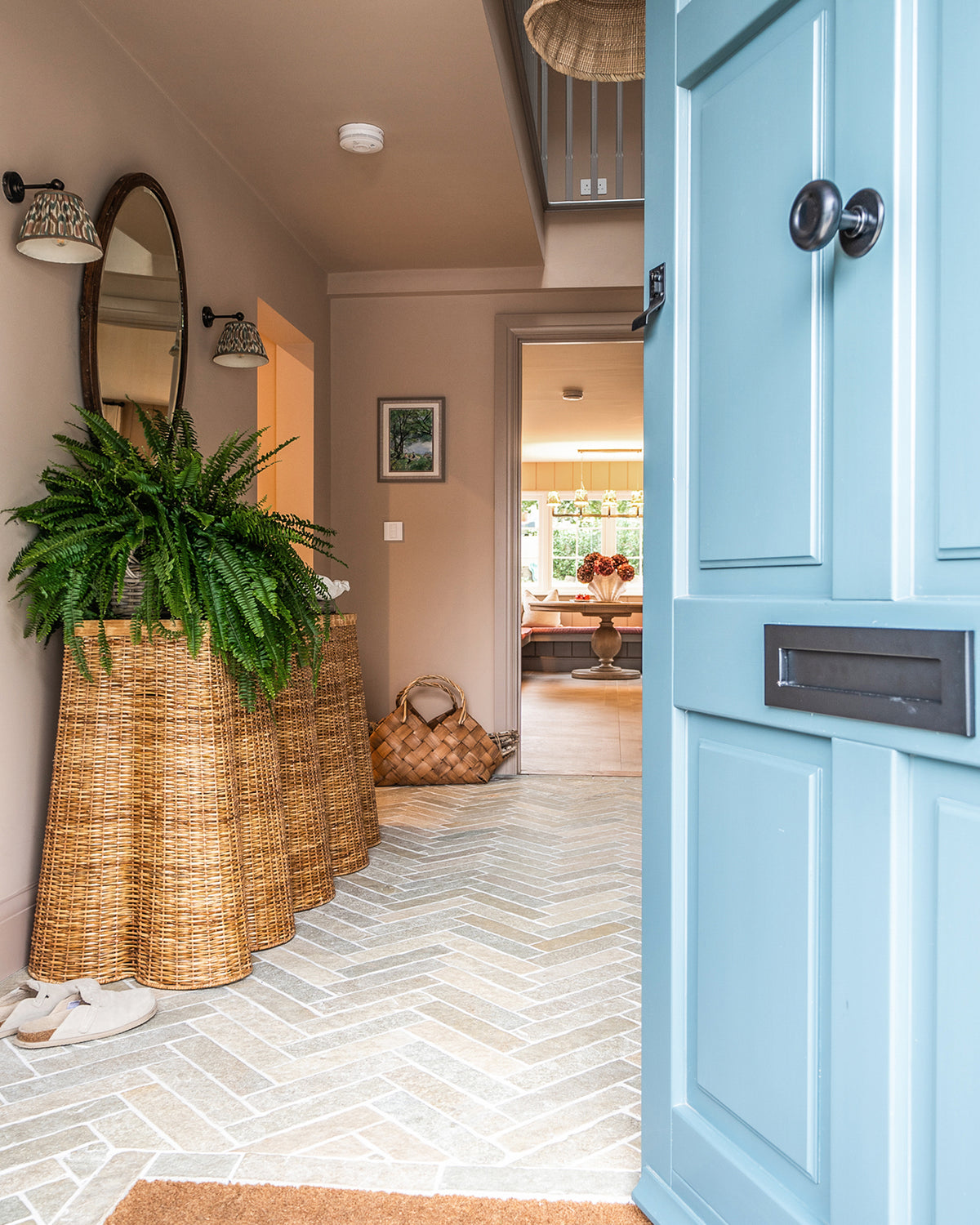 Trusloe Limestone Seasoned Parquet