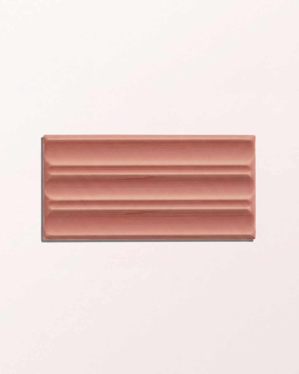 Tunstall Ceramic Fluted Brick Coral