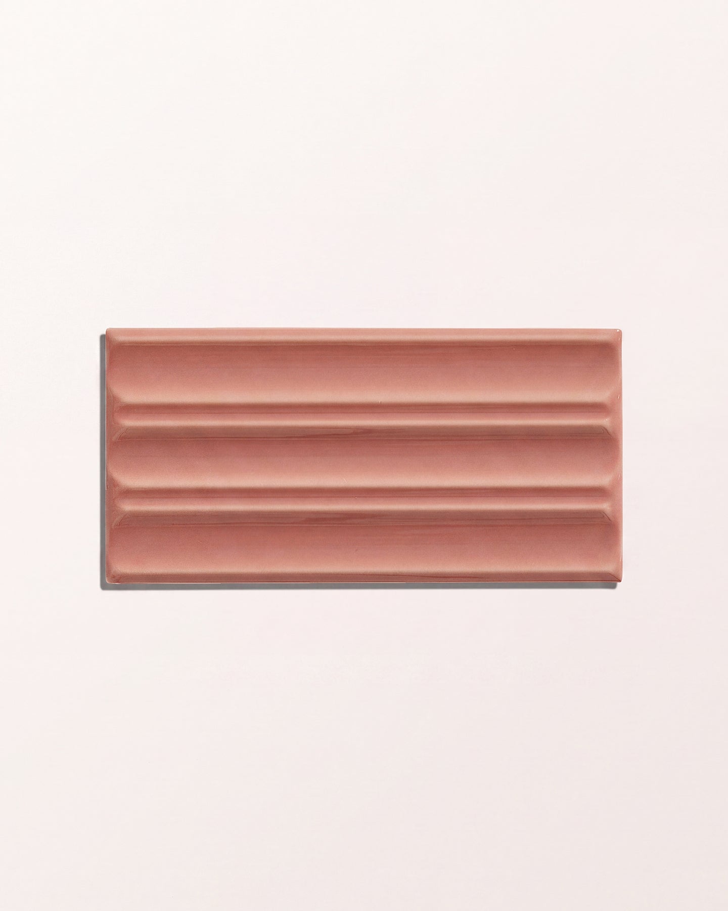 Tunstall Ceramic Fluted Brick Coral