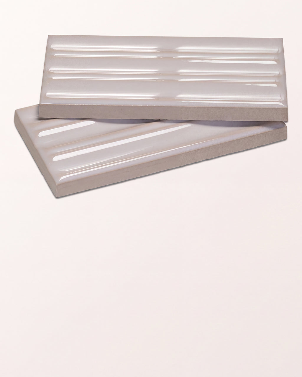 Tunstall Ceramic Fluted Brick Deep White