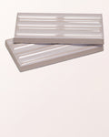 Tunstall Ceramic Fluted Brick Deep White