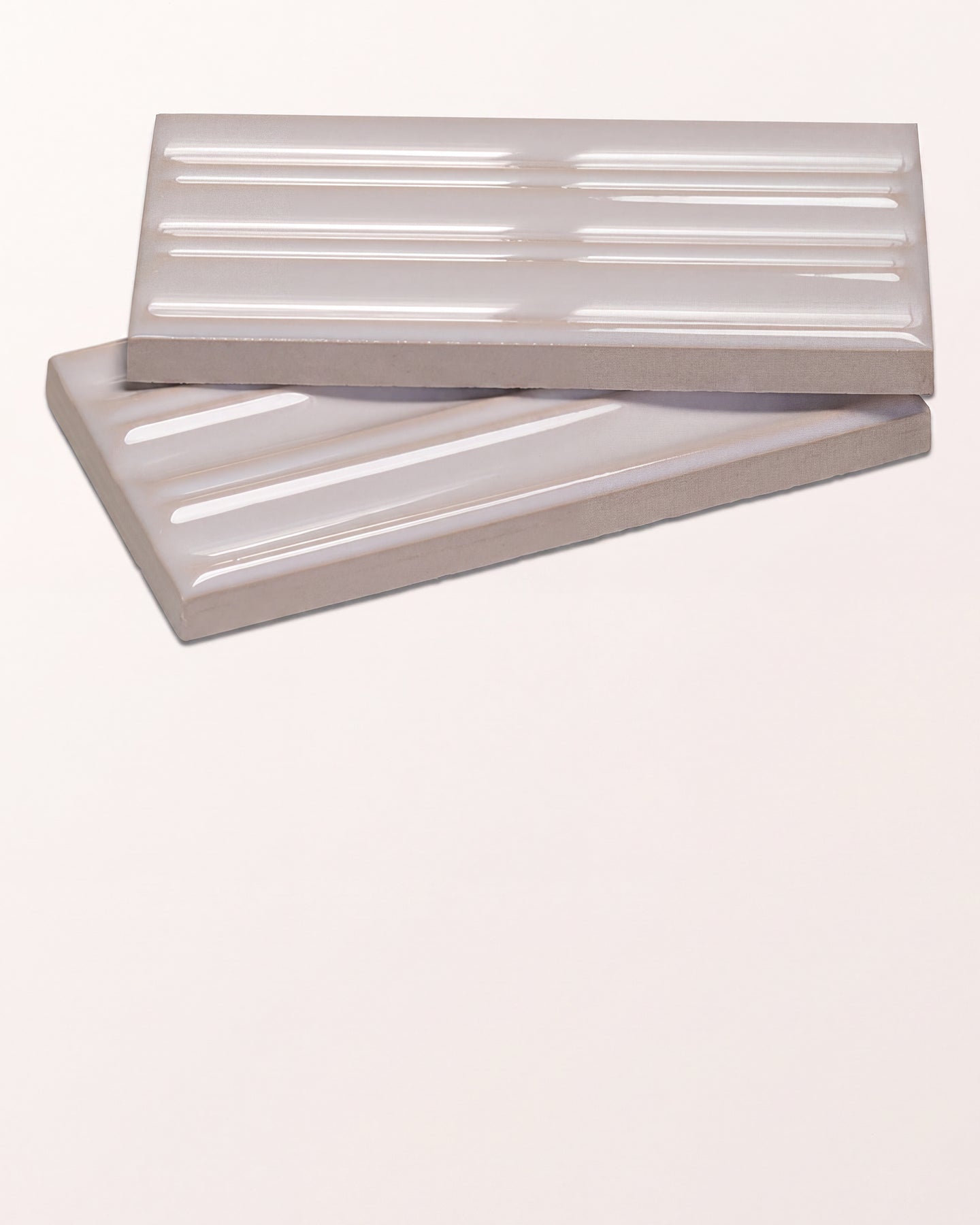 Tunstall Ceramic Fluted Brick Deep White