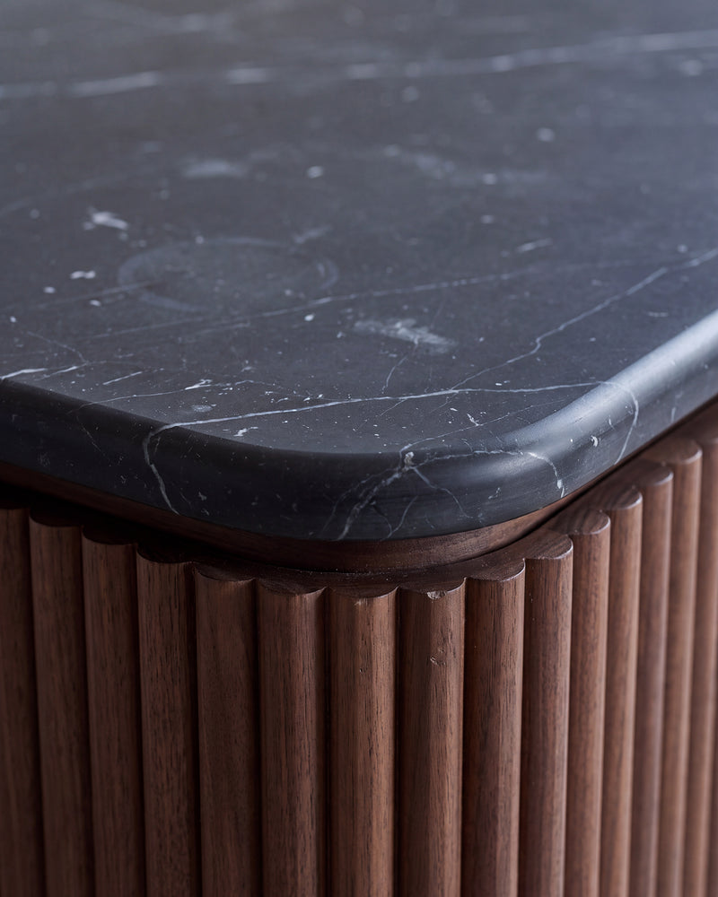 Versailles Noir Marble Slab