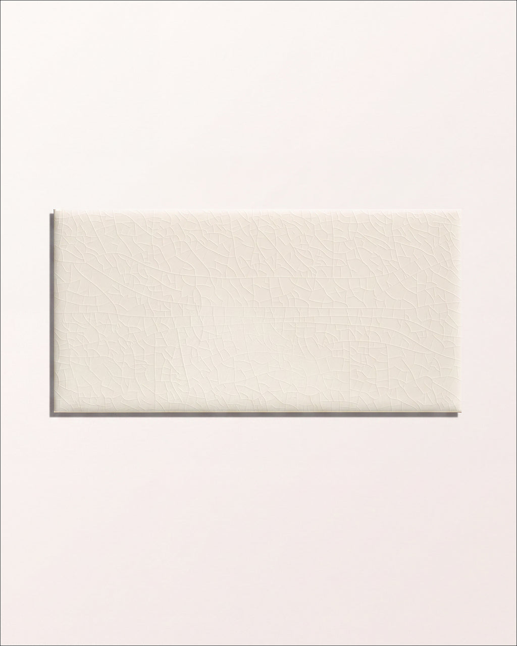 Victorian Style™ Wall Ceramic Antique White Metro Crackle Glaze