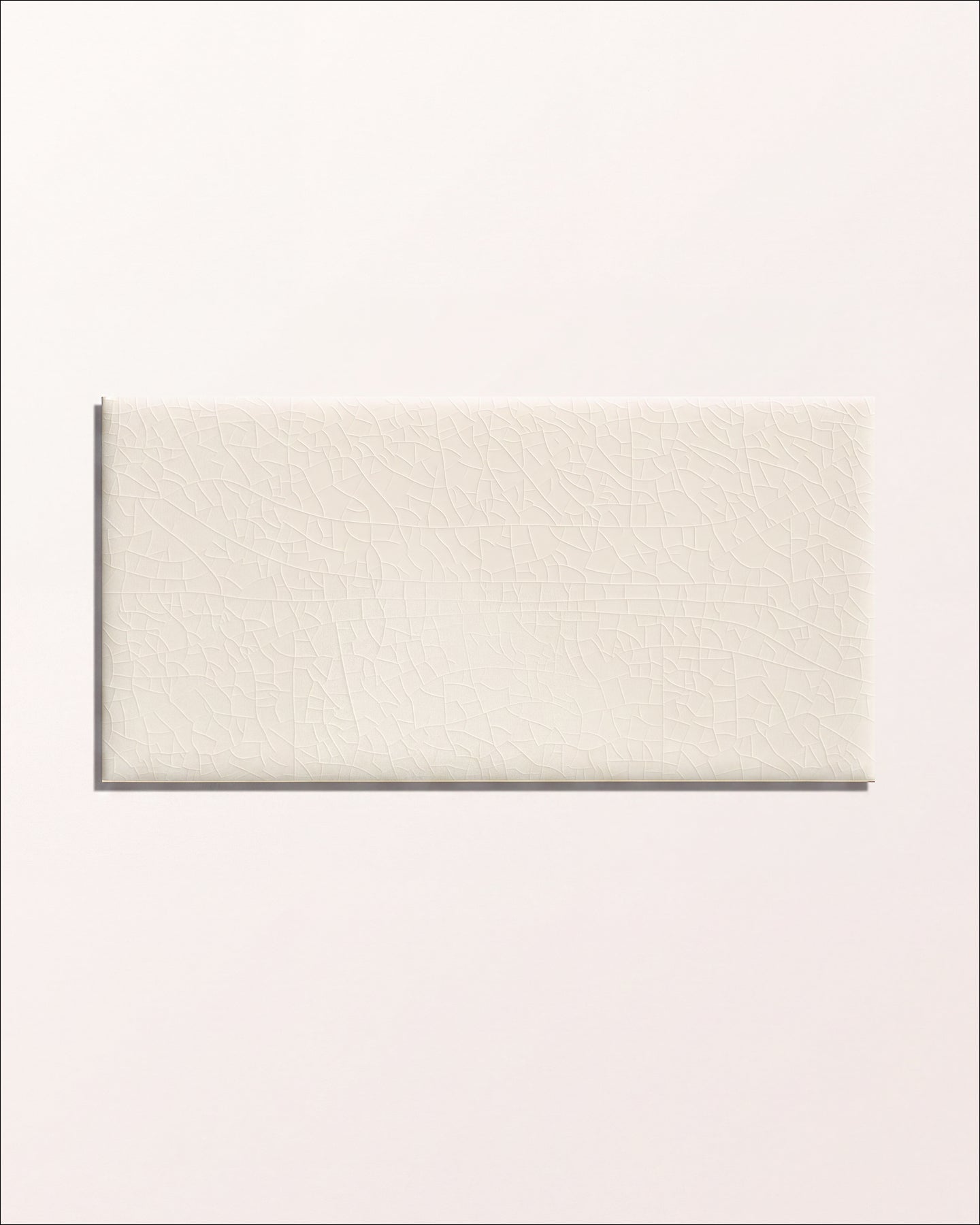 Victorian Style™ Wall Ceramic Antique White Metro Crackle Glaze