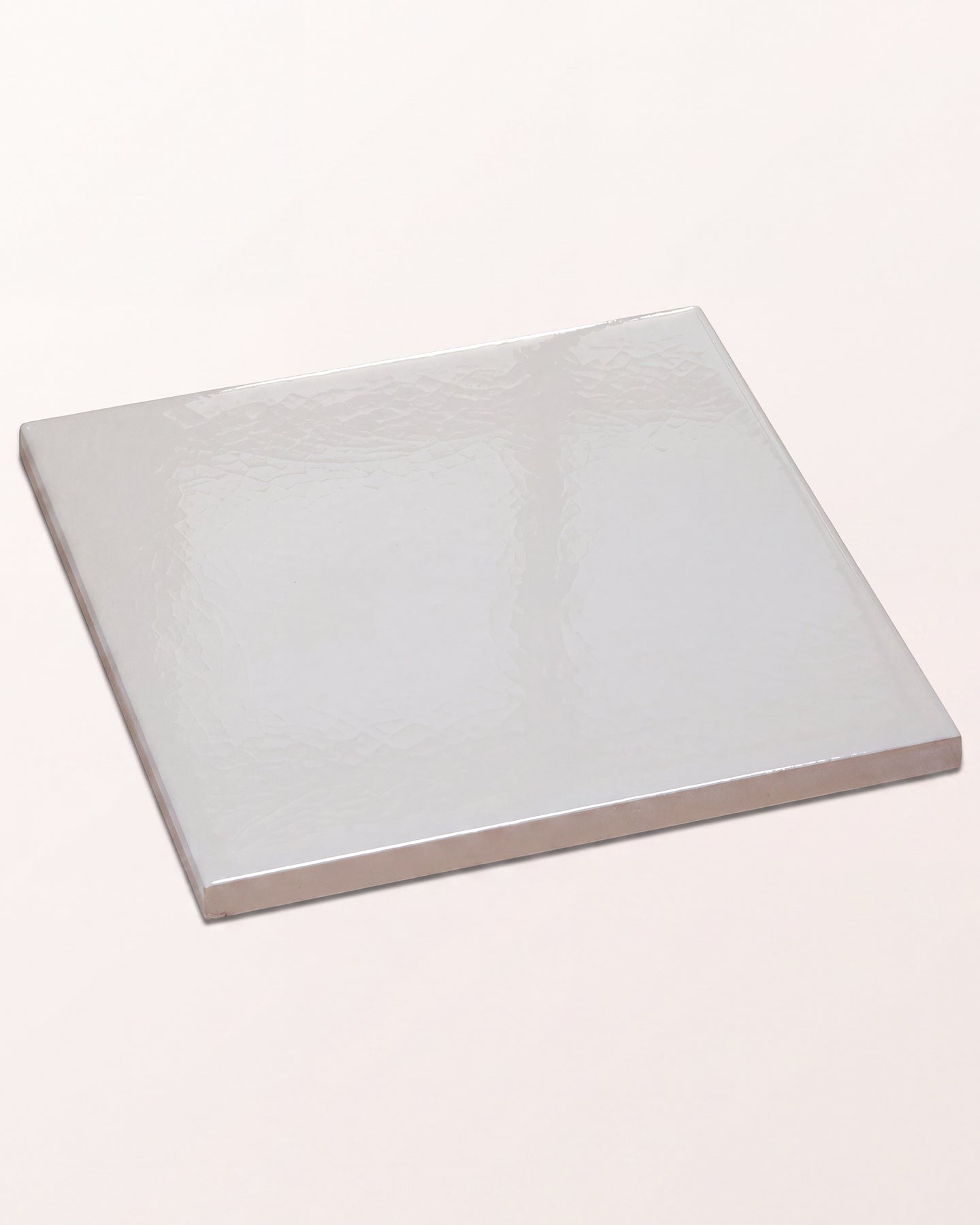 Victorian Style™ Wall Ceramic Antique White Square Crackle Glaze