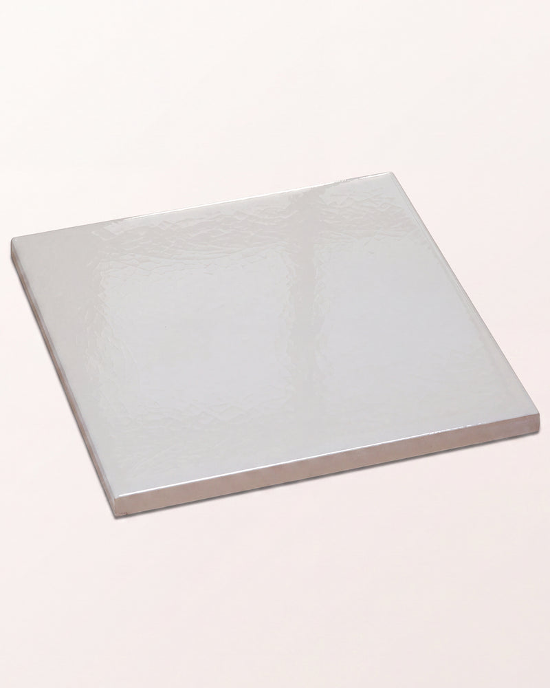 Victorian Style™ Wall Ceramic Antique White Square Crackle Glaze