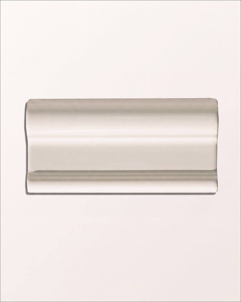 Victorian Style™ Wall Ceramic Cotton White Dado