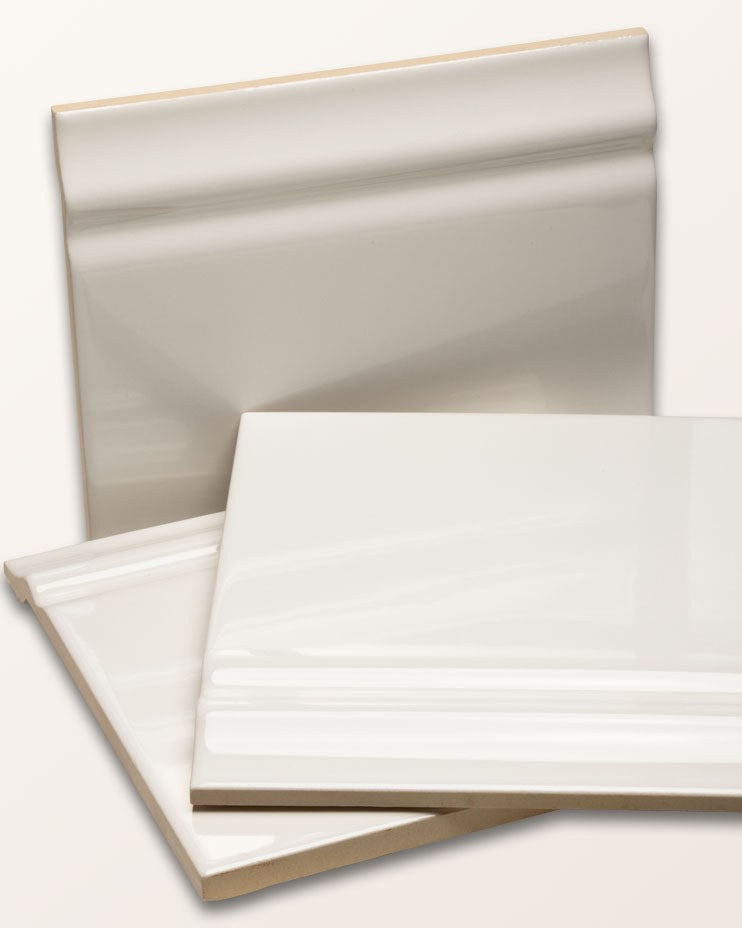 Victorian Style™ Wall Ceramic Cotton White Skirting
