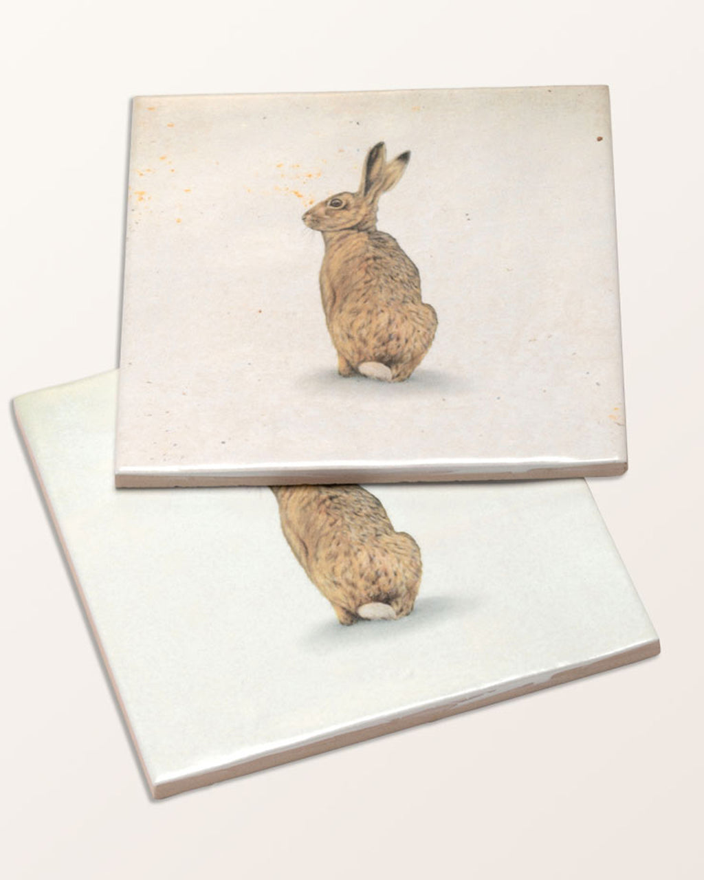 Wiltshire Hares Ceramic By Joanna May