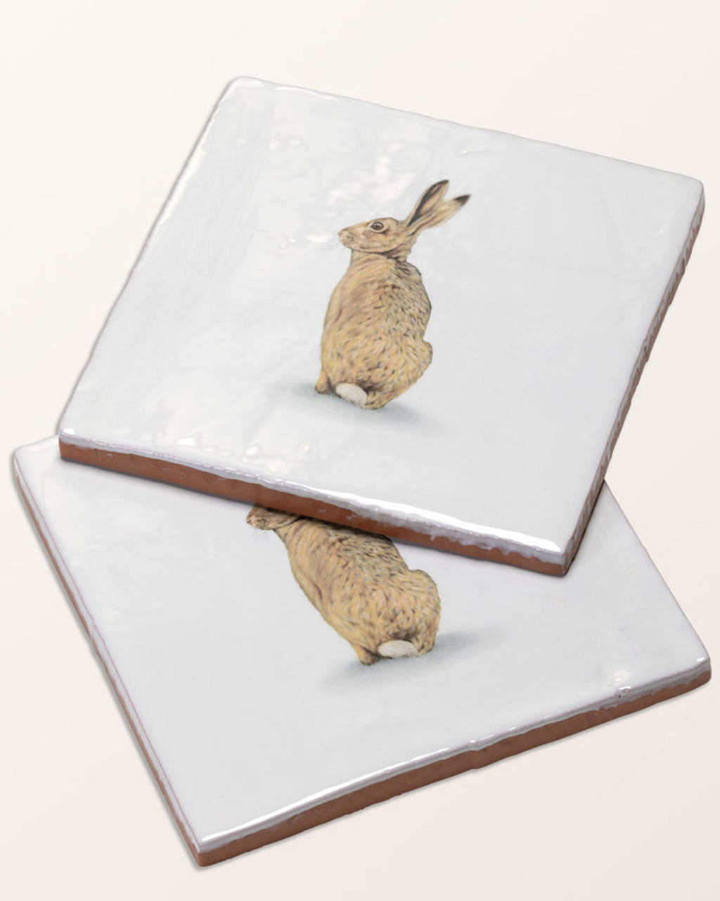 Wiltshire Hares Ceramic By Joanna May