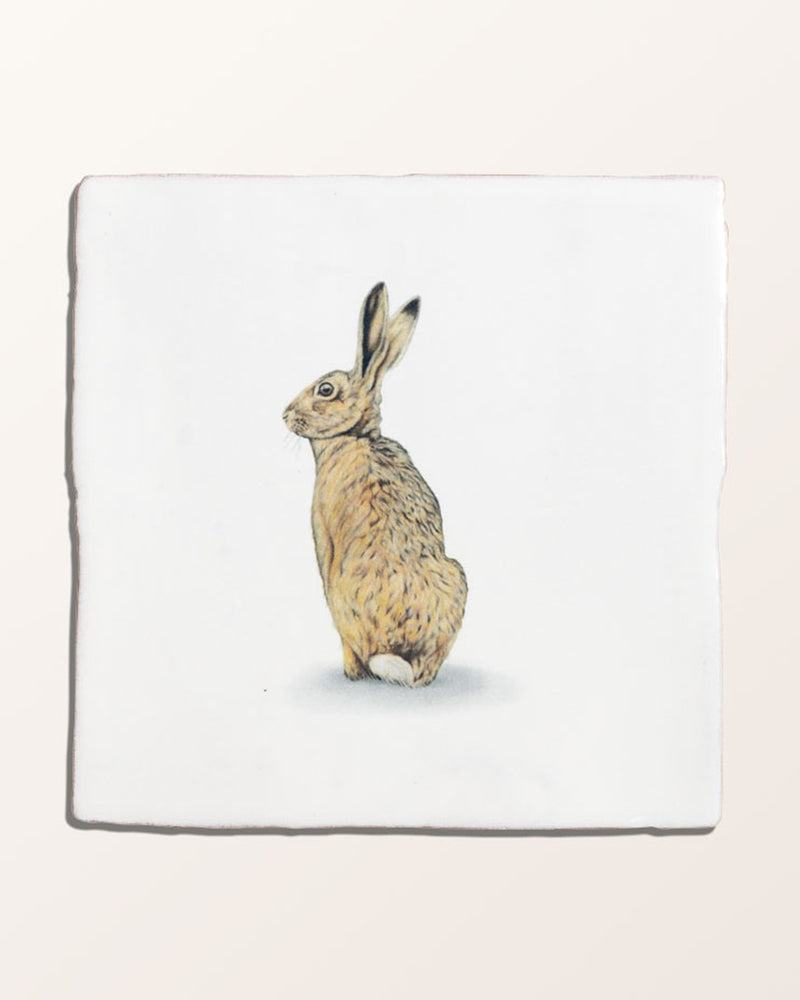 Wiltshire Hares Ceramic By Joanna May