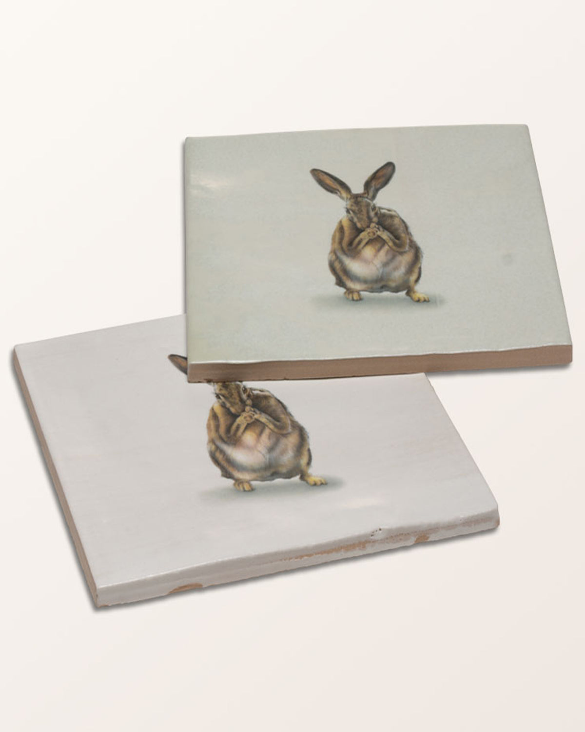 Wiltshire Hares Ceramic By Joanna May