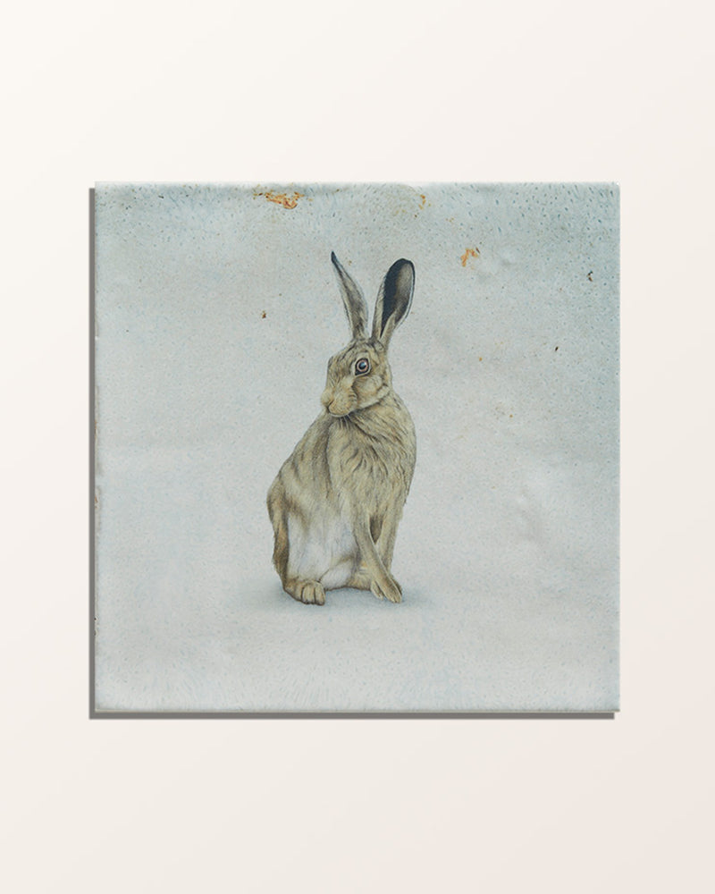 Wiltshire Hares Ceramic By Joanna May
