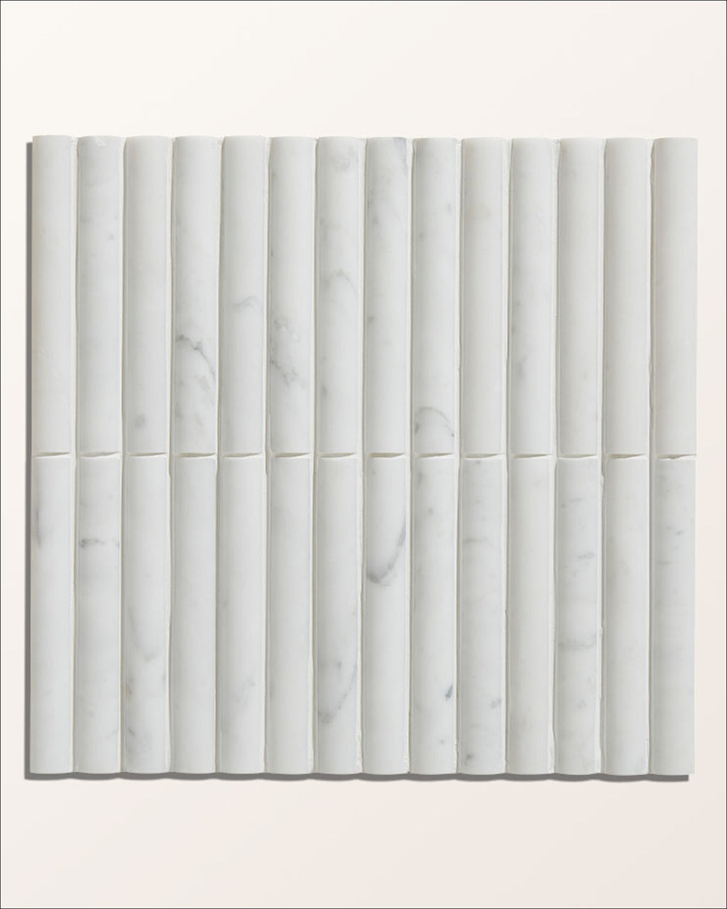 Zen Marble Honed Finish Reed Mosaic
