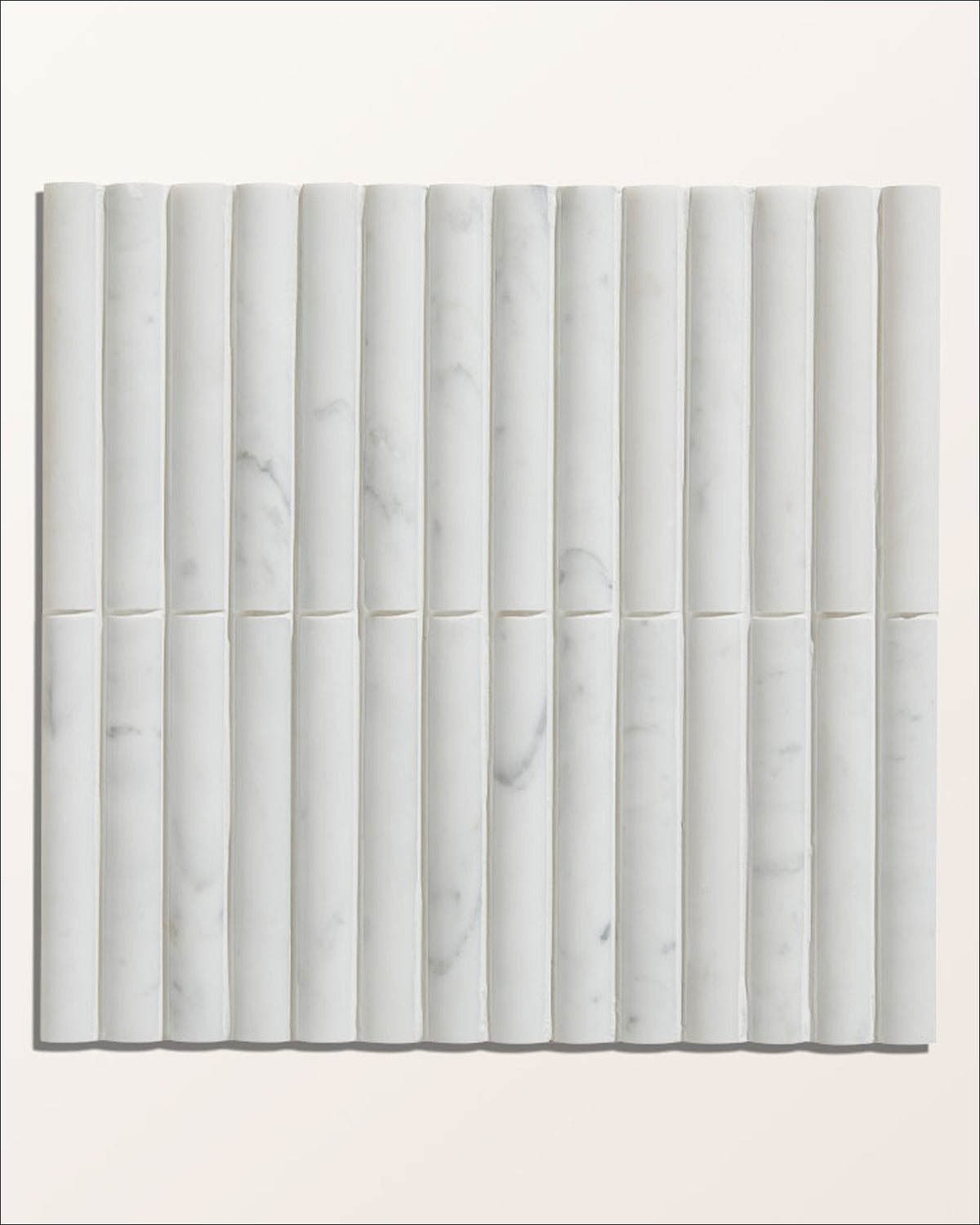 Zen Marble Honed Finish Reed Mosaic