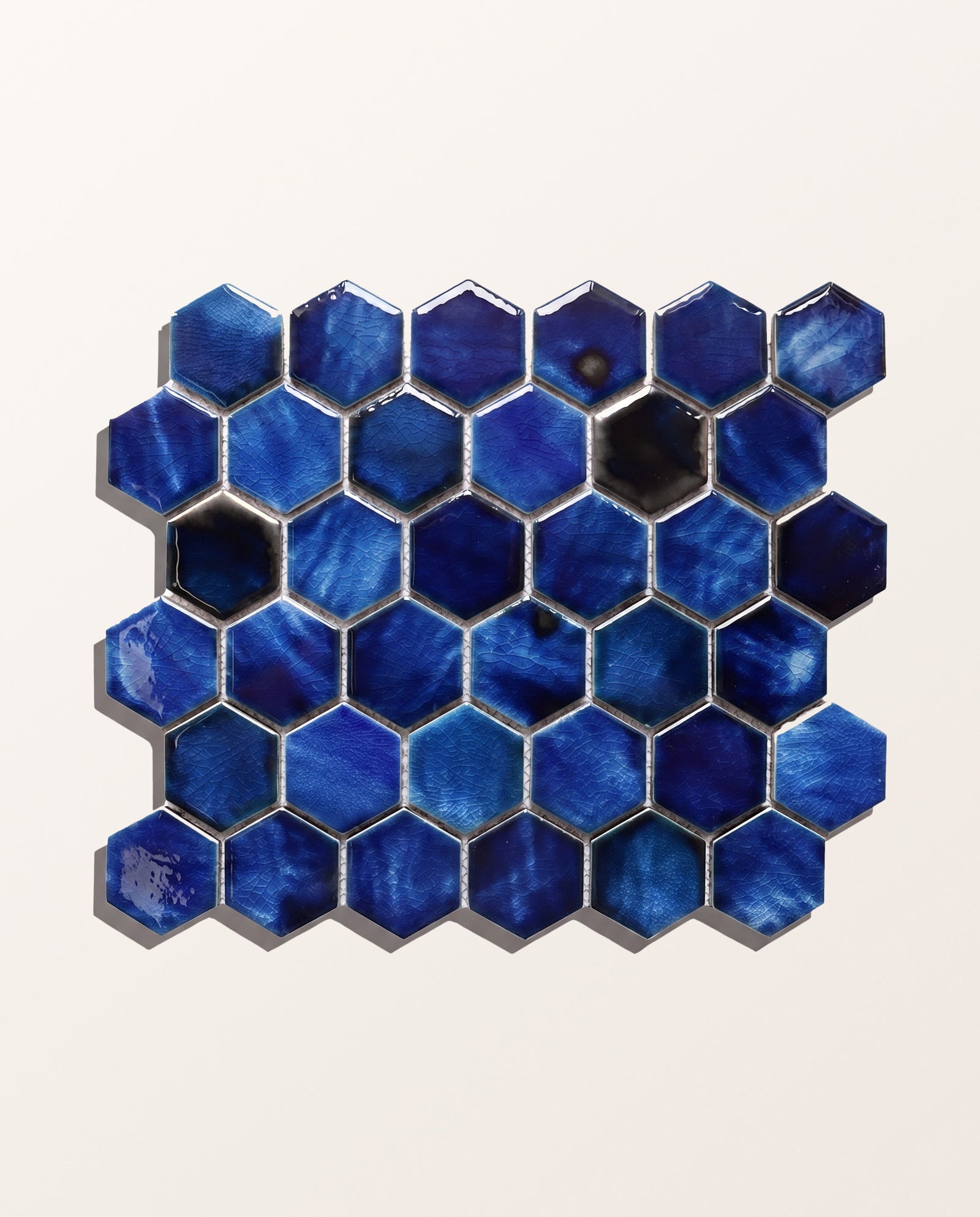 Akazu Porcelain Mosaic Cobalt