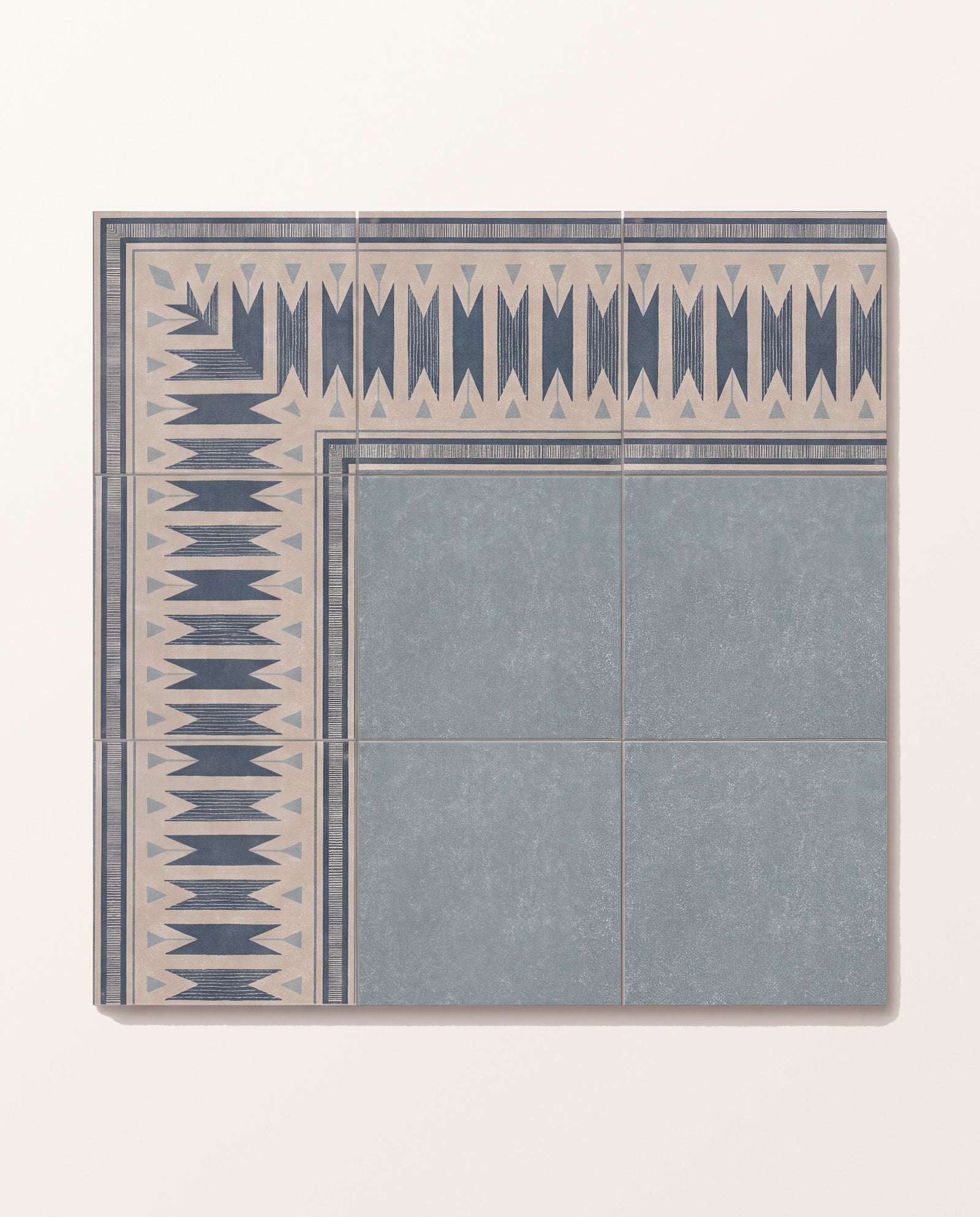 Aventuras Blue Field Porcelain