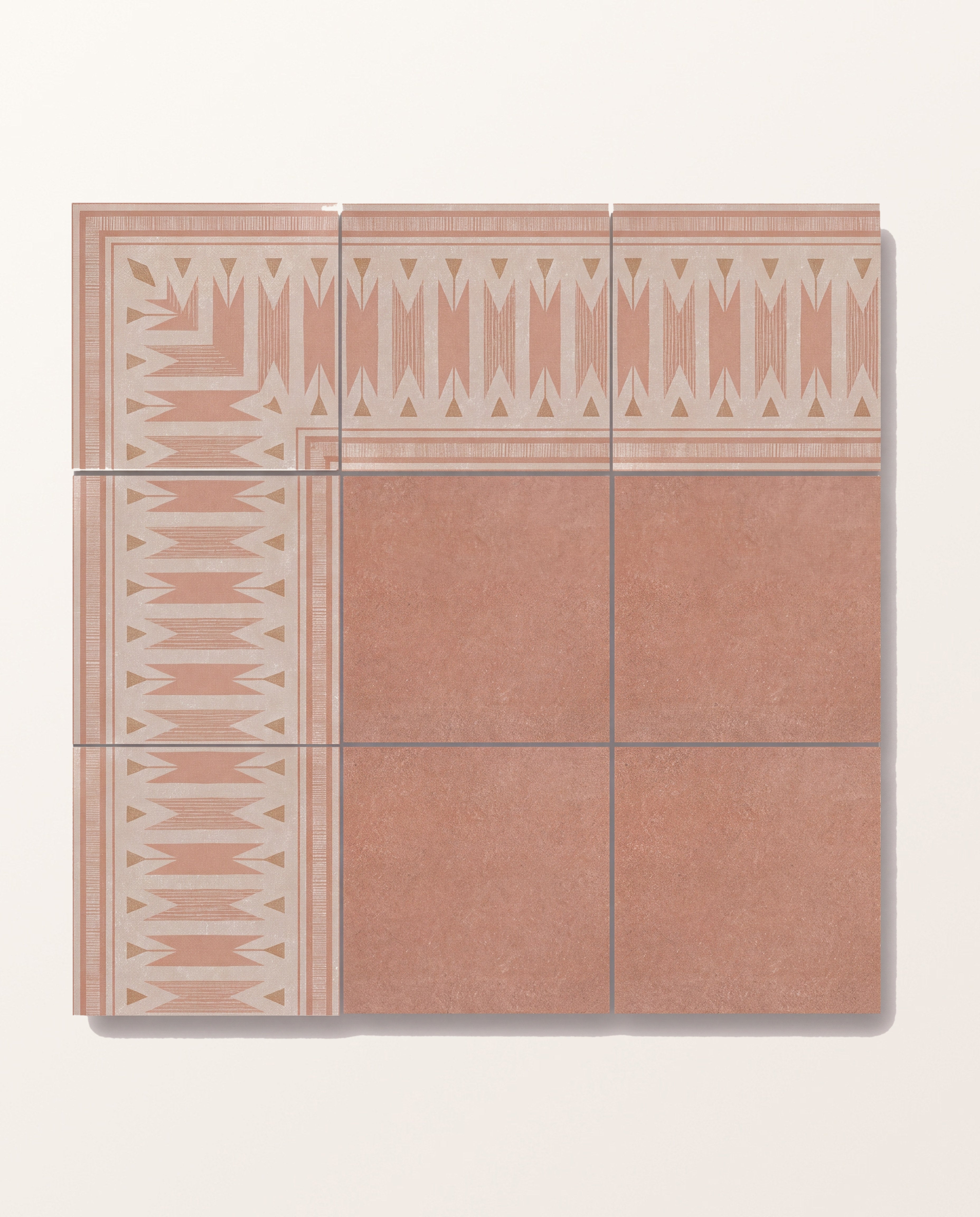 Aventuras Ziggy Corner Terracotta Porcelain | Matt Porcelain | Ca