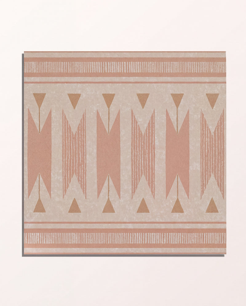 Aventuras Ziggy Border Terracotta Porcelain