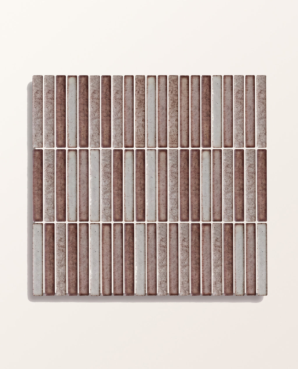 Bamboo Lustre Porcelain Mosaic Cappuccino