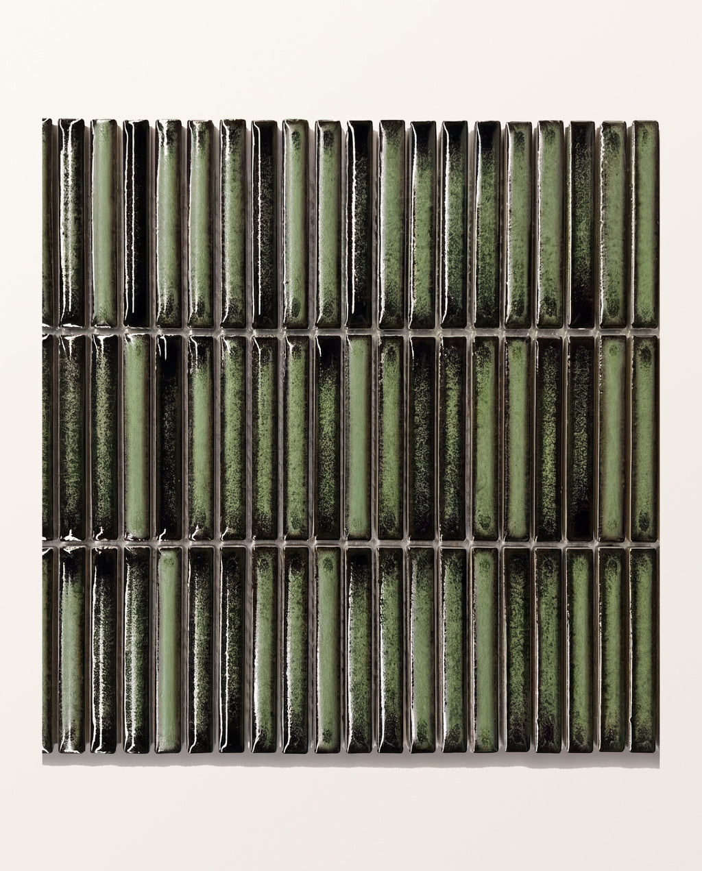 Bamboo Lustre Porcelain Mosaic Forest