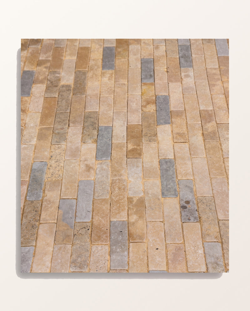Castilan Limestone Tumbled Klinkers
