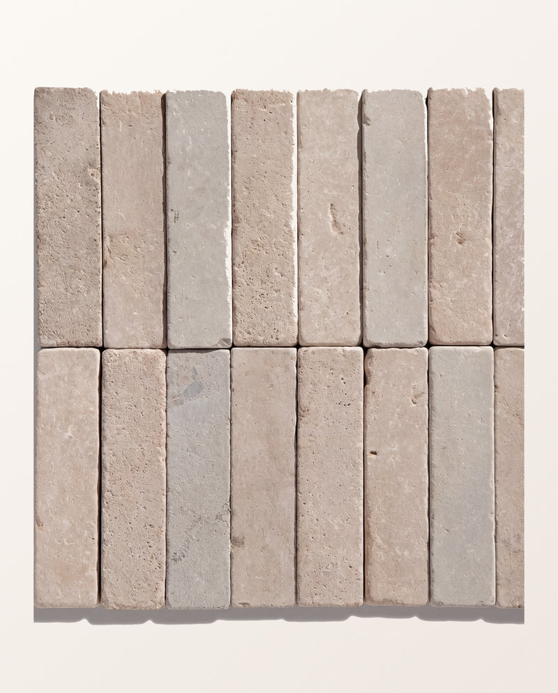 Castilan Limestone Tumbled Klinkers