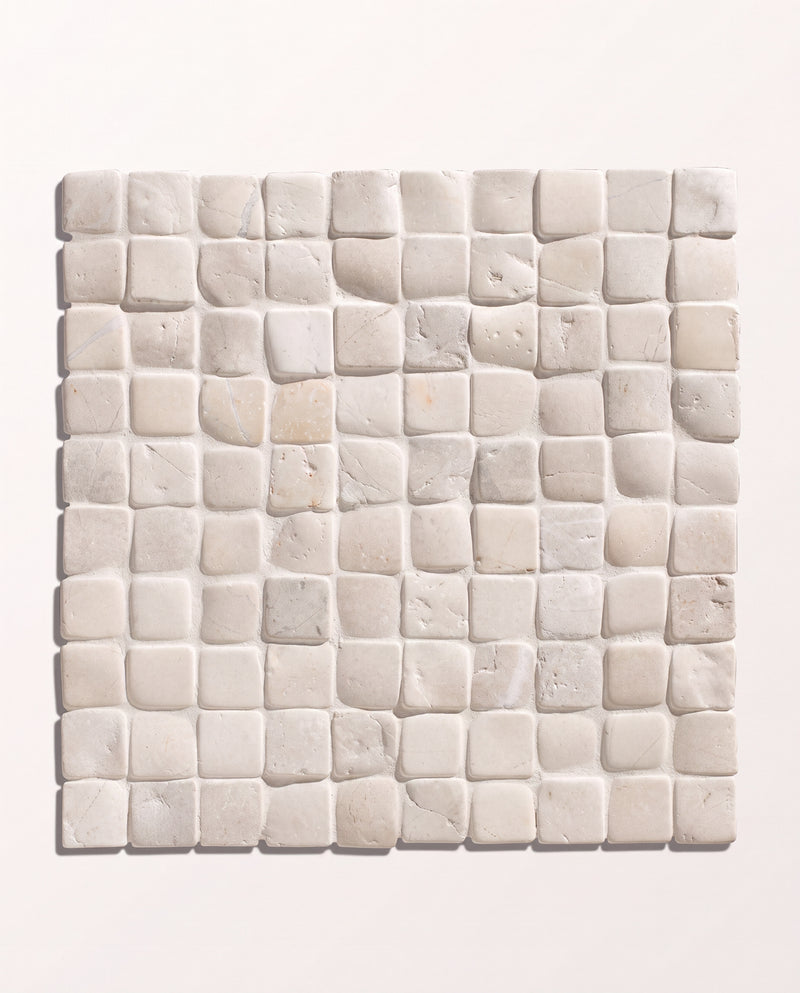 Enso Cobble Mosaic Cube Chalk