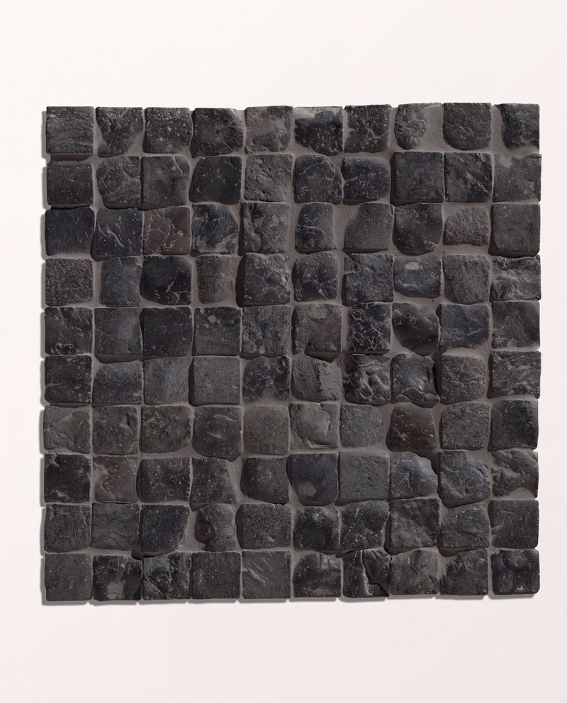 Enso Cobble Mosaic Cube Charcoal