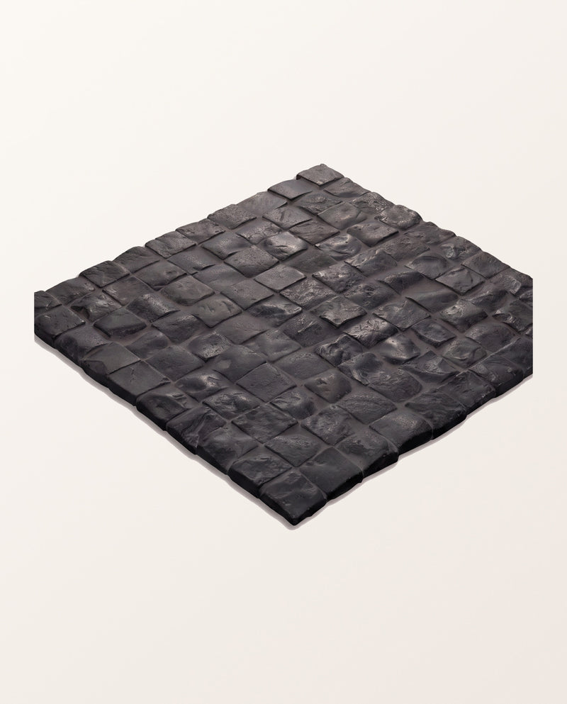 Enso Cobble Mosaic Cube Charcoal