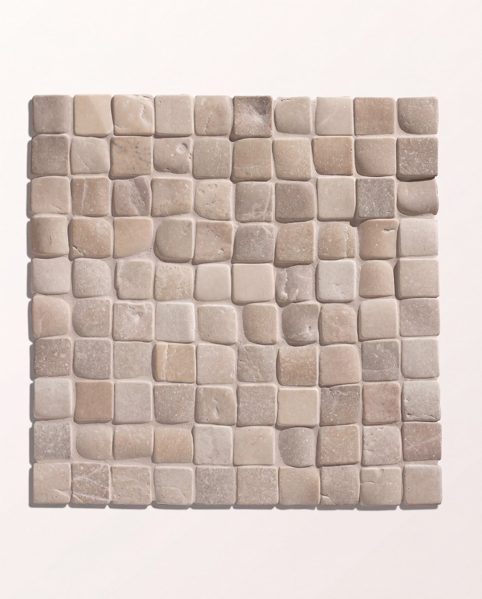Enso Cobble Mosaic Cube Sand
