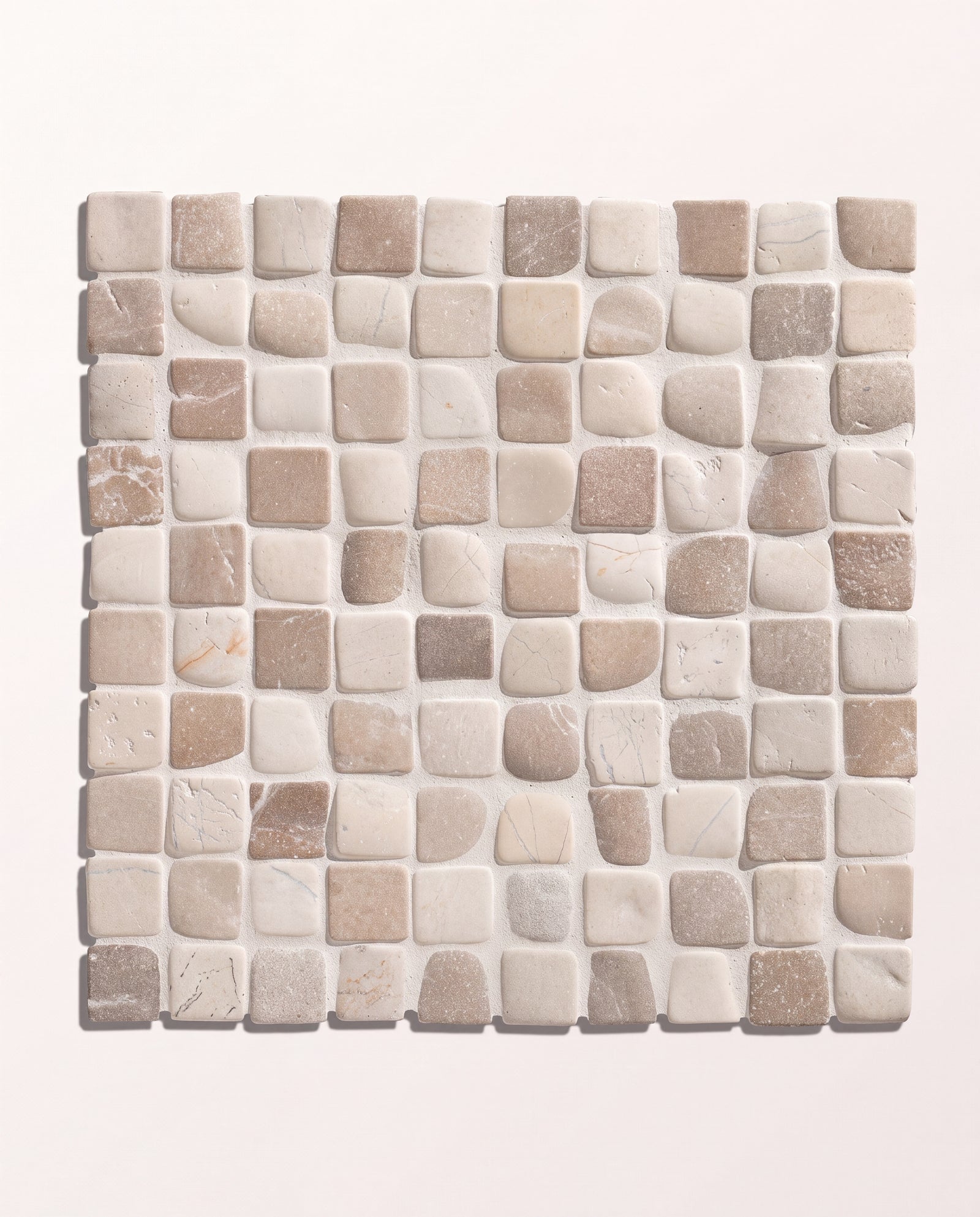 Enso Cobble Mosaic Sand & Chalk Chess