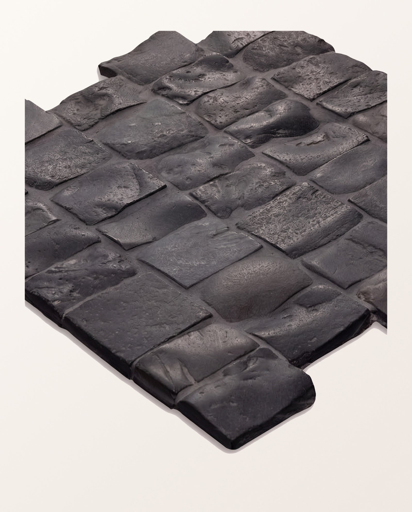 Enso Cobble Mosaic Strip Charcoal