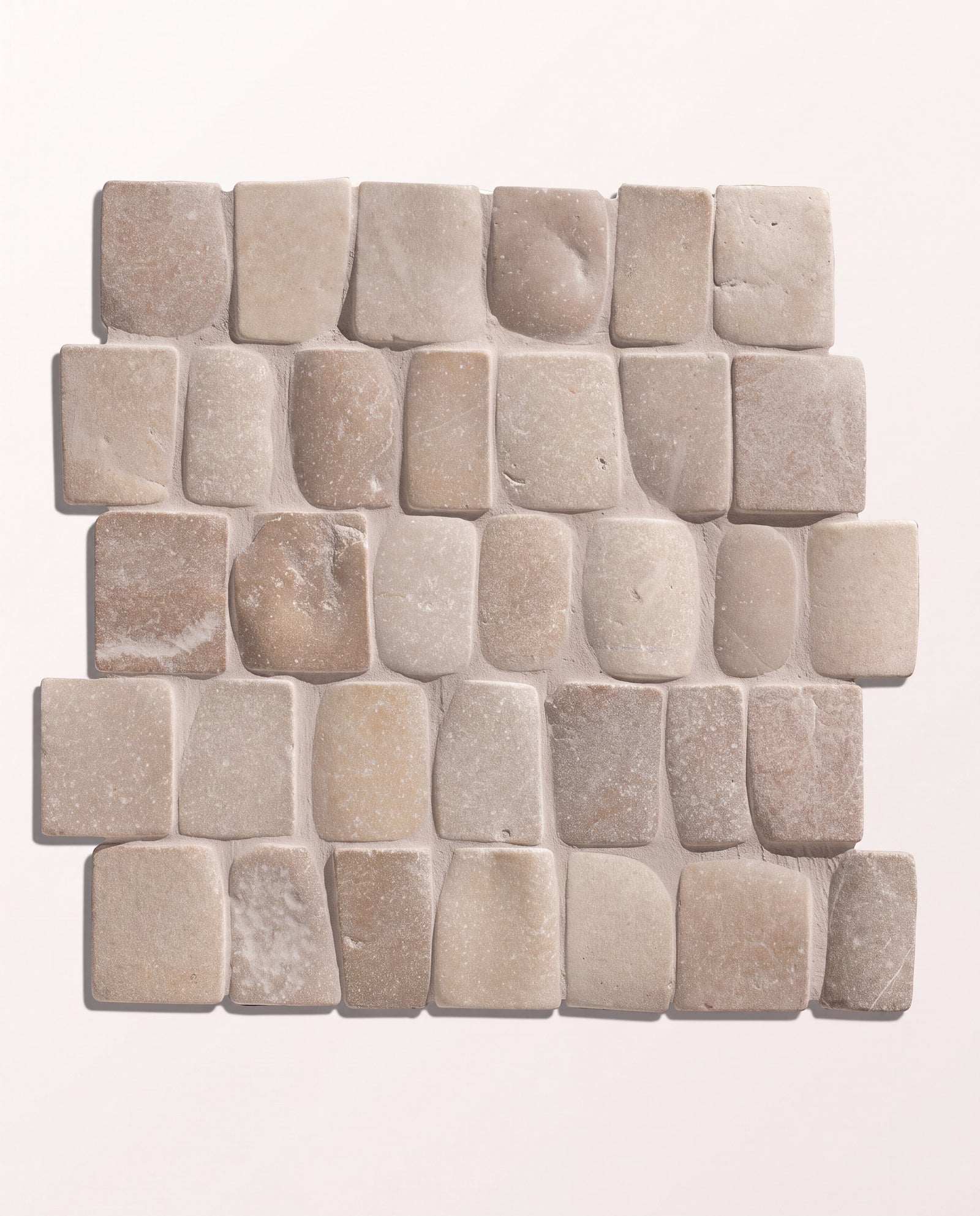 Enso Cobble Mosaic Strip Sand
