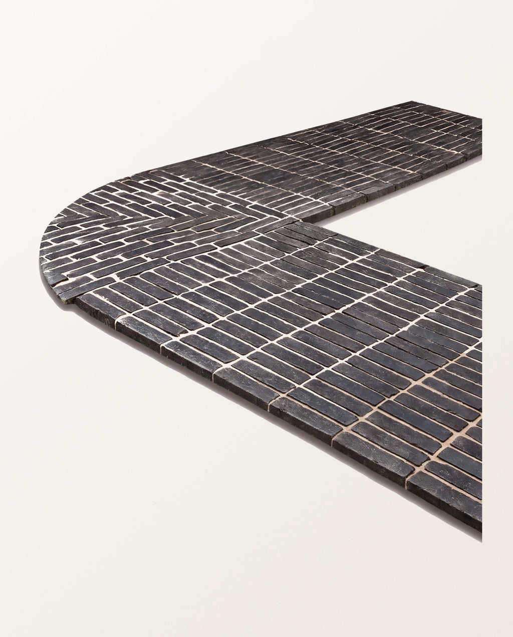 Flanders Charcoal Tumbled Clay Pavers