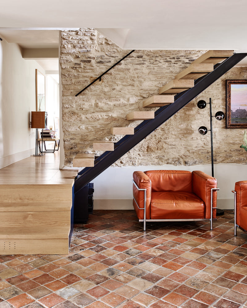 Antique Burgundy Terracotta Reclaimed