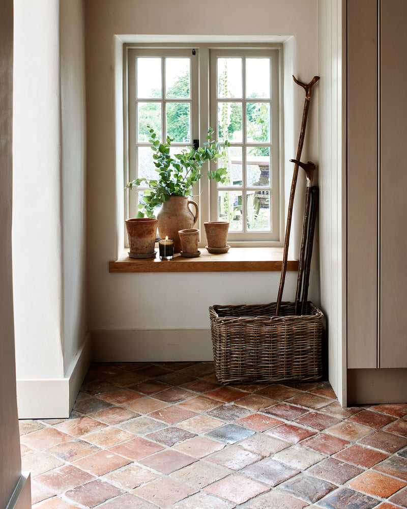 Antique Burgundy Terracotta Reclaimed