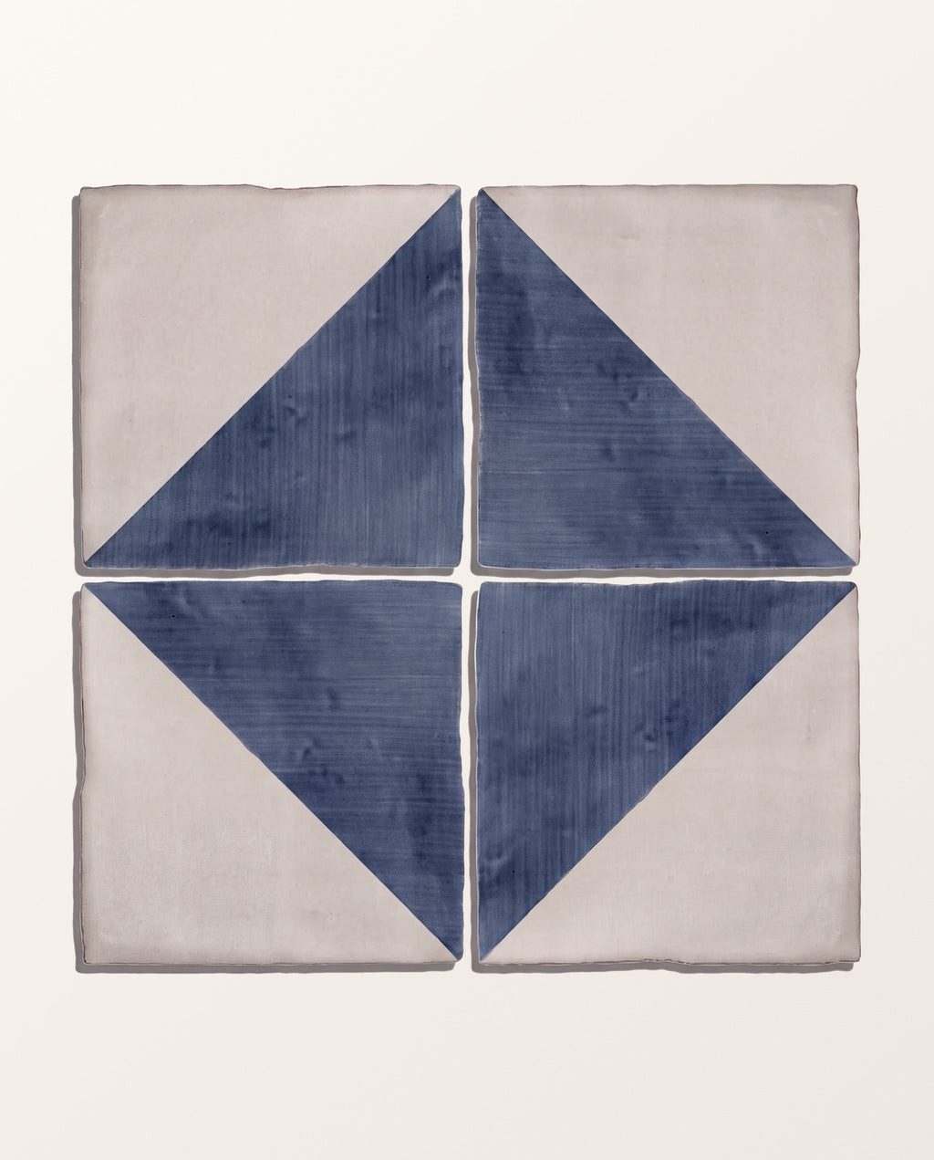 STUDIO Jamboree Handpainted Ceramic Denim Tri