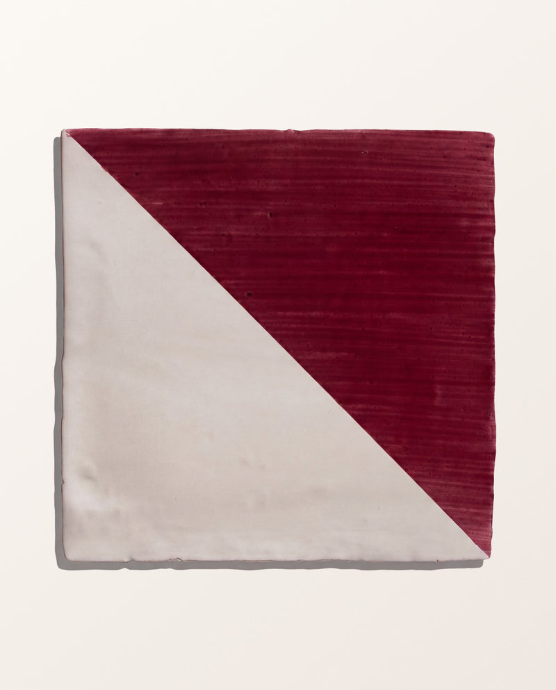 STUDIO Jamboree Handpainted Ceramic Raspberry Tri