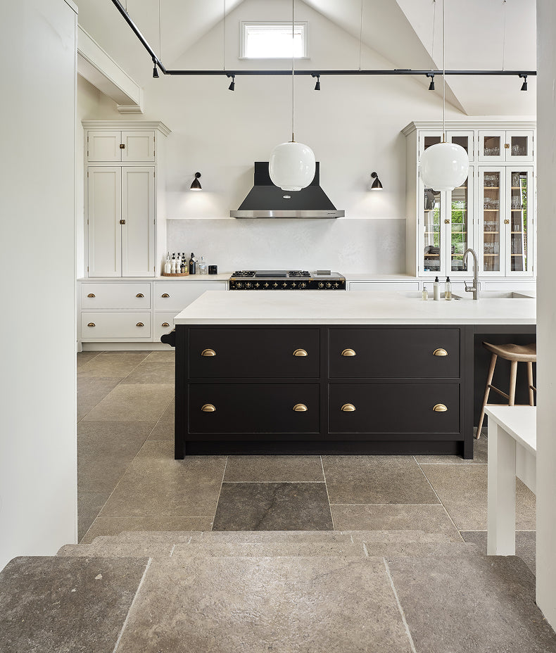 Kimmeridge Limestone Tumbled & Etched Finish